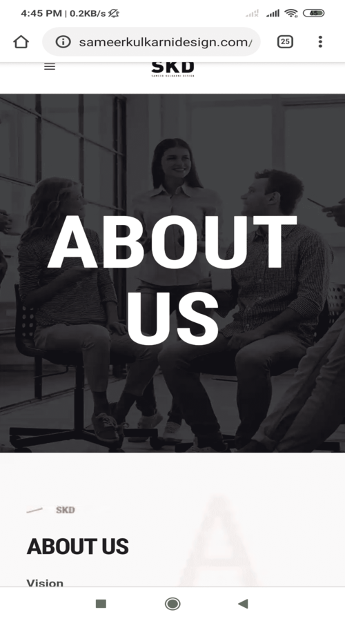 SameerKulkarni Design screenshot 3